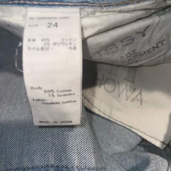 Moussy Vintage Howa Jeans Size 24 Distressed 🔥 - Picture 8 of 8